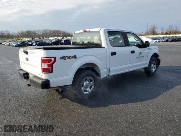 2019 Ford F-150 XL with VIN 1FTEW1EP1KFA67786, listed as a Copart auction lot 53103915 with 126,108 mi miles and Salvage Title. Bid and sale history available at carsss.com. Image 3.