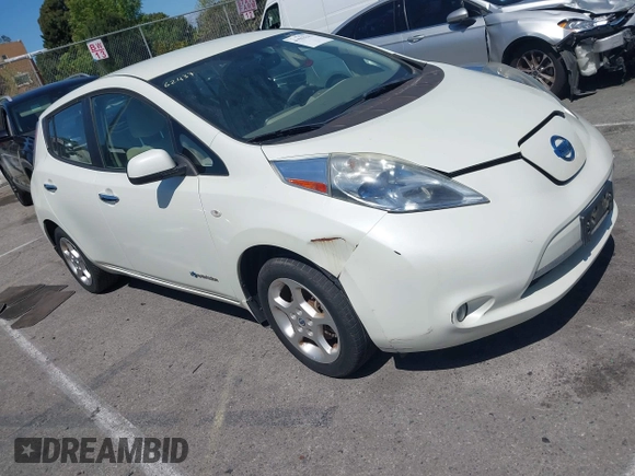 2011 Nissan LEAF SL-e z VIN JN1AZ0CP1BT007790, wystawiony jako IAAI lot #41943215 z przebiegiem 62 468 mil mil oraz . Historia ofert i sprzedaży dostępna na DreamBid. Obrazek 1.