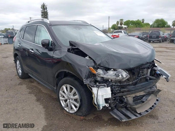 2020 Nissan Rogue SV with VIN JN8AT2MV8LW122981, listed as a IAAI auction lot 41895679 with 46,997 mi miles. Bid and sale history available at carsss.com. Image 1.