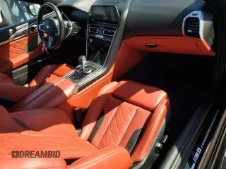 2020 BMW M8 Competition with VIN WBSDZ0C03LCD46724, listed as a Copart auction lot 47197245 with 29,618 mi miles and Salvage Title. Bid and sale history available at carsss.com. Image 8.