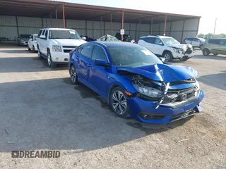 2017 Honda Civic EX-L z VIN 19XFC1F78HE013884, wystawiony jako IAAI lot #42019953 z przebiegiem 50 132 mil mil oraz . Historia ofert i sprzedaży dostępna na DreamBid. Obrazek 1.