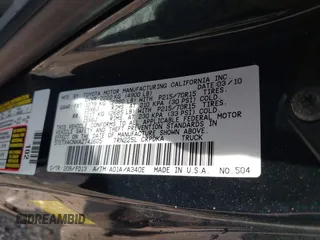 2010 Toyota Tacoma с VIN 5TETX4CNXAZ741605, выставлен на аукционе IAAI как лот 42163805 с пробегом 176 081 миль миль и . История ставок и продаж доступна на DreamBid. Изображение 9.