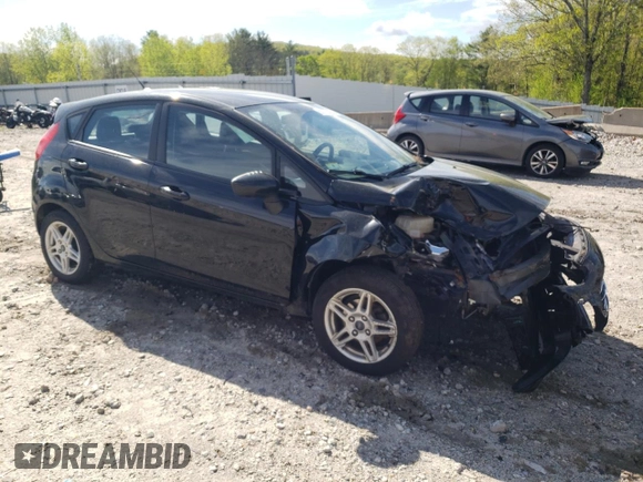 2019 Ford Fiesta SE z VIN 3FADP4EJ2KM113198, wystawiony jako Copart lot #55722435 z przebiegiem 126 943 mil mil oraz Szkoda całkowita • Salvage title. Historia ofert i sprzedaży dostępna na DreamBid. Obrazek 4.