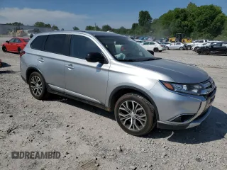 2018 Mitsubishi Outlander ES with VIN JA4AZ3A36JZ059615, listed as a Copart auction lot 54954485 with 107,626 mi miles and Salvage title. Bid and sale history available at DreamBid. Image 4.