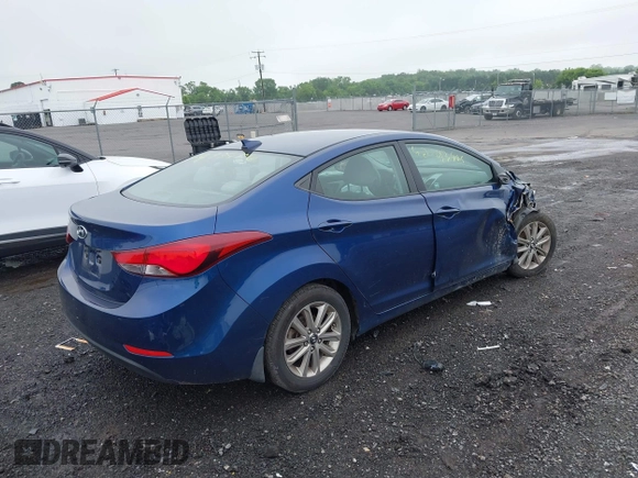 2016 Hyundai Elantra SE with VIN 5NPDH4AE1GH732999, listed as a IAAI auction lot 42493406 with 62,507 mi miles and . Bid and sale history available at DreamBid. Image 4.