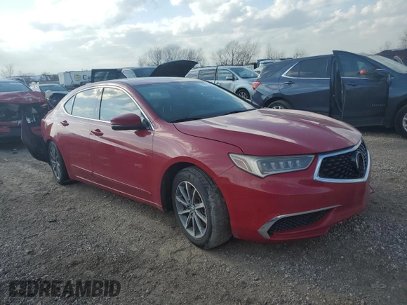 2018 Acura TLX w/Technology Pkg with VIN 19UUB1F5XJA008768, listed as a Copart auction lot 43967245 with 119,815 mi miles and Salvage Title. Bid and sale history available at carsss.com. Image 4.