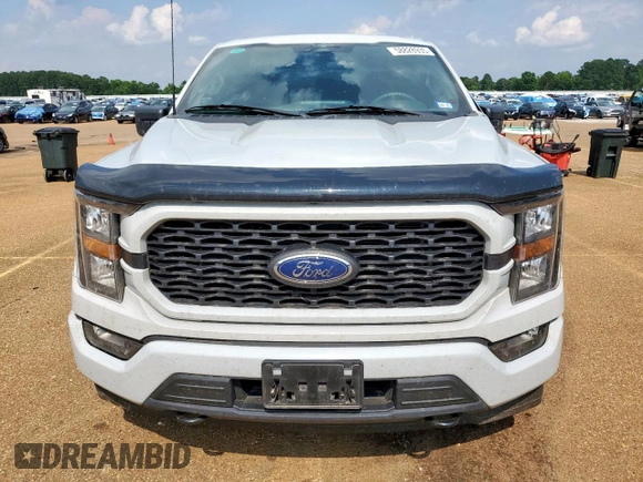 2023 Ford F-150 XL с VIN 1FTEW1EP3PFC20868, выставлен на аукционе Copart как лот 58828935 с пробегом 27 171 миль миль и Списание • Salvage title. История ставок и продаж доступна на DreamBid. Изображение 5.