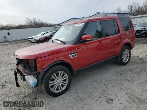 2014 Land Rover LR4 Lux with VIN SALAK2V62EA724922, listed as a Copart auction lot 47974795 with 74,513 mi miles and Salvage title. Bid and sale history available at DreamBid. Image 1.