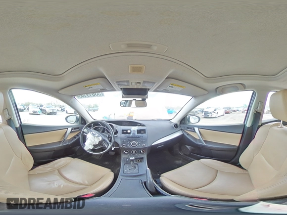 2012 Mazda 3 i Grand Touring with VIN JM1BL1M79C1681111, listed as a Copart auction lot 53619165 with 198,668 mi miles and Salvage Title. Bid and sale history available at DreamBid. Image 14.
