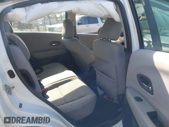 2018 Honda HR-V LX with VIN 3CZRU6H32JM722057, listed as a IAAI auction lot 41804600 with 100,468 mi miles. Bid and sale history available at carsss.com. Image 8.