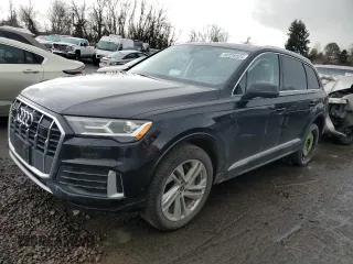 2023 Audi Q7 Premium с VIN WA1ACBF77PD007634, выставлен на аукционе Copart как лот 44728525 с пробегом 24 019 миль миль и Списание • Salvage title. История ставок и продаж доступна на DreamBid. Изображение 1.