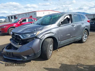 2018 Honda CR-V EX with VIN 2HKRW2H51JH664135, listed as a IAAI auction lot 42015075 with 94,996 mi miles. Bid and sale history available at carsss.com. Image 16.