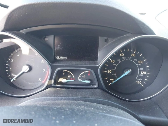 2017 Ford Escape SE with VIN 1FMCU0GD9HUB38906, listed as a IAAI auction lot 41772488 with 108,259 mi miles. Bid and sale history available at carsss.com. Image 7.