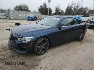 2015 BMW 4 Series 428i z VIN WBA3N3C59FK234266, wystawiony jako Copart lot #44201085 z przebiegiem 140 120 mil mil oraz Szkoda całkowita • Salvage title. Historia ofert i sprzedaży dostępna na DreamBid. Obrazek 1.