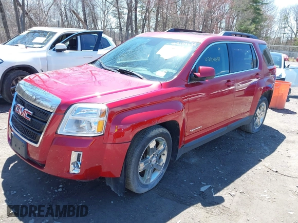 2013 GMC Terrain SLT with VIN 2GKFLVE35D6422669, listed as a IAAI auction lot 42104638 with 116,318 mi miles. Bid and sale history available at carsss.com. Image 2.