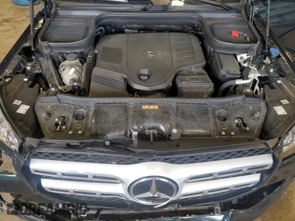2021 Mercedes-Benz GLS 450 with VIN 4JGFF5KE6MA419030, listed as a Copart auction lot 59041075 with 39,780 mi miles and Salvage title. Bid and sale history available at DreamBid. Image 12.