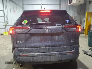 2024 Toyota RAV4 LE with VIN 2T3G1RFV1RC459115, listed as a Copart auction lot 45691045 with 0 mi miles and Salvage Title. Bid and sale history available at carsss.com. Image 6.