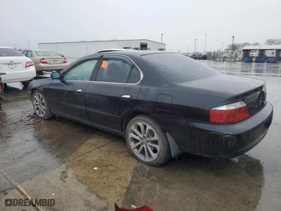 2002 Acura TL Type S with VIN 19UUA56882A019032, listed as a Copart auction lot 43986465 with 110,990 mi miles and Salvage Title. Bid and sale history available at carsss.com. Image 2.