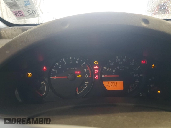 2019 Nissan Frontier SV with VIN 1N6AD0ER7KN712895, listed as a Copart auction lot 58810345 with 77,941 mi miles and Salvage title. Bid and sale history available at DreamBid. Image 9.