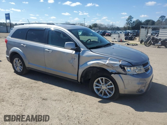 2016 Dodge Journey SXT with VIN 3C4PDCBG7GT137108, listed as a Copart auction lot 46713305 with 93,356 mi miles and Salvage Title. Bid and sale history available at carsss.com. Image 4.