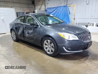 2015 Buick Regal with VIN 2G4GL5EX5F9199405, listed as a Copart auction lot 49410625 with 35,680 mi miles and Salvage title. Bid and sale history available at DreamBid. Image 4.