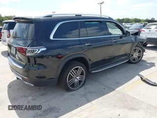 2021 Mercedes-Benz GLS 450 z VIN 4JGFF5KE5MA469689, wystawiony jako IAAI lot #42113396 z przebiegiem 23 930 mil mil oraz . Historia ofert i sprzedaży dostępna na DreamBid. Obrazek 4.