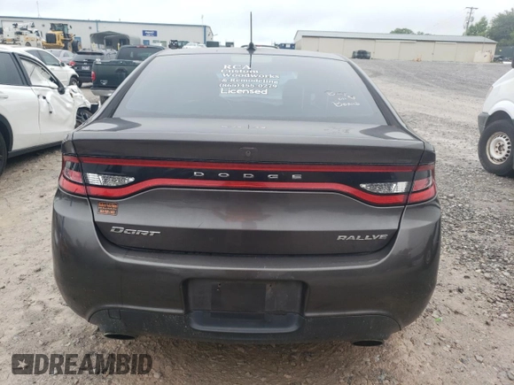 2015 Dodge Dart SXT with VIN 1C3CDFBB0FD345392, listed as a Copart auction lot 58417845 with 304,981 mi miles and Clean title. Bid and sale history available at DreamBid. Image 6.