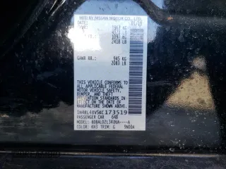 2019 Nissan Altima 2.5 S with VIN 1N4BL4BV5KC173519, listed as a Copart auction lot 45940005 with 86,872 mi miles and Salvage Title. Bid and sale history available at carsss.com. Image 12.