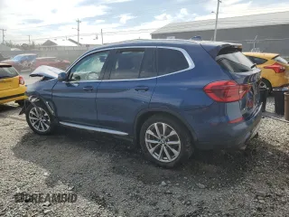 2019 BMW X3 xDrive30i with VIN 5UXTR9C5XKLD93135, listed as a Copart auction lot 62034204 with 0 mi miles and Salvage Title. Bid and sale history available at carsss.com. Image 2.