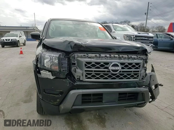 2023 Nissan Frontier SV with VIN 1N6ED1EJ9PN650022, listed as a Copart auction lot 49843795 with 37,857 mi miles and Salvage title. Bid and sale history available at DreamBid. Image 10.