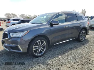 2017 Acura MDX Advance with VIN 5FRYD3H82HB010429, listed as a Copart auction lot 49814635 with 109,128 mi miles and Clean title. Bid and sale history available at DreamBid. Image 1.