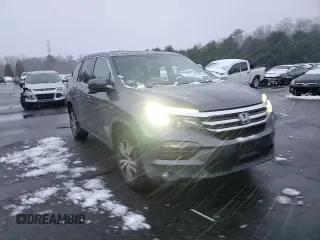 2017 Honda Pilot EX-L with VIN 5FNYF6H54HB008054, listed as a Copart auction lot 82758704 with 124,024 mi miles and Salvage Title. Bid and sale history available at DreamBid. Image 12.