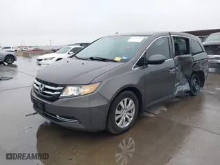 2016 Honda Odyssey EX-L with VIN 5FNRL5H68GB053576, listed as a IAAI auction lot 41543178 with 160,802 mi miles. Bid and sale history available at carsss.com. Image 18.