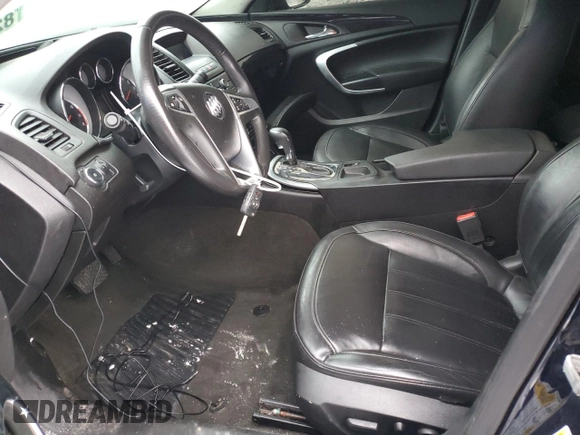 2011 Buick Regal CXL RL1 with VIN 2G4GN5ECXB9176672, listed as a Copart auction lot 82751464 with Not Provided miles and Salvage Title. Bid and sale history available at DreamBid. Image 7.