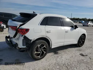 2019 Audi Q3 Premium with VIN WA1AECF30K1086720, listed as a Copart auction lot 48131155 with 51,147 mi miles and Salvage Title. Bid and sale history available at carsss.com. Image 3.