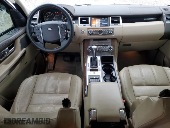 2012 Land Rover Range Rover Sport SC with VIN SALSH2E45CA726713, listed as a Copart auction lot 83994934 with 84,010 mi miles and Salvage Title. Bid and sale history available at carsss.com. Image 8.