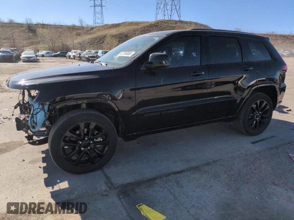 2017 Jeep Grand Cherokee Laredo with VIN 1C4RJFAG7HC701728, listed as a Copart auction lot 52784065 with 32,522 mi miles and Salvage Title. Bid and sale history available at carsss.com. Image 1.
