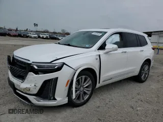 2022 Cadillac XT6 Premium Luxury with VIN 1GYKPFRS0NZ150862, listed as a Copart auction lot 44926695 with 39,627 mi miles and Salvage Title. Bid and sale history available at carsss.com. Image 1.