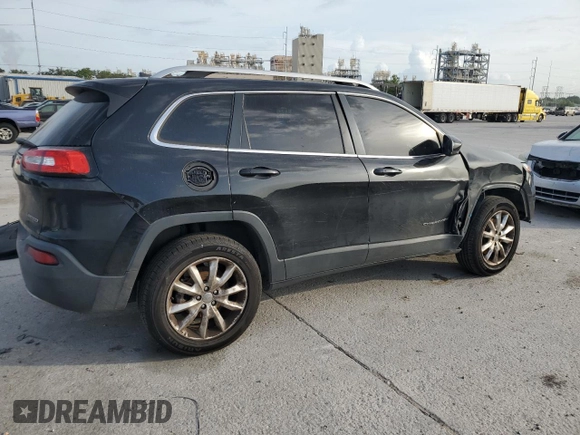 2016 Jeep Cherokee Limited z VIN 1C4PJLDB7GW158514, wystawiony jako Copart lot #58142335 z przebiegiem 178 116 mil mil oraz Szkoda całkowita • Salvage title. Historia ofert i sprzedaży dostępna na DreamBid. Obrazek 3.