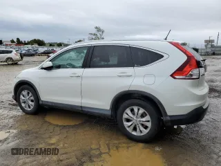 2012 Honda CR-V EX-L with VIN 5J6RM3H74CL030145, listed as a Copart auction lot 49293665 with 165,408 mi miles and Salvage Title. Bid and sale history available at carsss.com. Image 2.