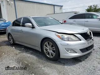 2013 Hyundai Genesis 3.8L with VIN KMHGC4DD2DU220955, listed as a Copart auction lot 55835525 with 194,165 mi miles and Salvage title. Bid and sale history available at DreamBid. Image 4.