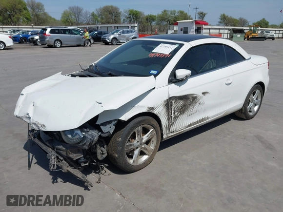2012 Volkswagen Eos Executive with VIN WVWFW7AH9CV022169, listed as a IAAI auction lot 41795571 with 101,375 mi miles and . Bid and sale history available at DreamBid. Image 19.