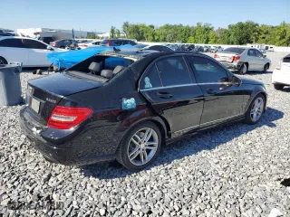 2012 Mercedes-Benz C-Class C 300 Sport with VIN WDDGF8BB8CR204223, listed as a Copart auction lot 52707305 with 201,502 mi miles and Clean Title. Bid and sale history available at carsss.com. Image 3.