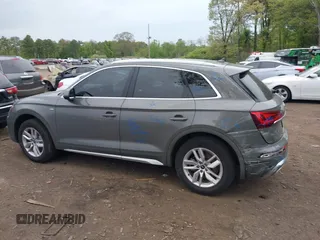 2023 Audi Q5 S line Premium with VIN WA1GAAFY2P2013050, listed as a IAAI auction lot 42208300 with 22,218 mi miles and . Bid and sale history available at DreamBid. Image 14.