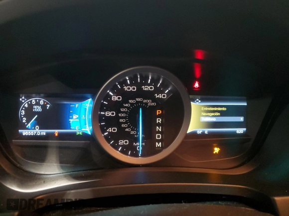 2015 Ford Explorer Limited with VIN 1FM5K8F89FGB49773, listed as a Copart auction lot 46528375 with 96,557 mi miles and Salvage Title. Bid and sale history available at DreamBid. Image 9.