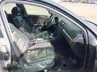 2002 Audi A4 3.0L with VIN WAULT68E62A309019, listed as a IAAI auction lot 42040404 with 211,805 mi miles. Bid and sale history available at carsss.com. Image 5.