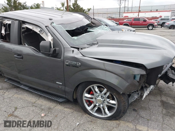 2016 Ford F-150 XL with VIN 1FTEX1CPXGKE86217, listed as a IAAI auction lot 42051290 with Not provided miles and . Bid and sale history available at DreamBid. Image 6.