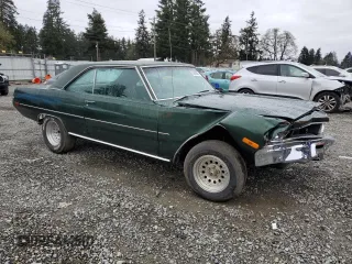 1973 Dodge Dart z VIN LH23G3R201429, wystawiony jako Copart lot #51452005 z przebiegiem 80 874 mil mil oraz Szkoda całkowita • Salvage title. Historia ofert i sprzedaży dostępna na DreamBid. Obrazek 4.