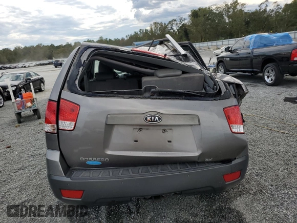 2009 Kia Borrego EX with VIN KNDJJ741495018403, listed as a Copart auction lot 73679084 with 246,827 mi miles and Non Repairable. Bid and sale history available at DreamBid. Image 6.