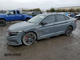 2019 Volkswagen Jetta GLI S with VIN 3VW6T7BU4KM180915, listed as a Copart auction lot 45407035 with 75,820 mi miles and Salvage Title. Bid and sale history available at DreamBid. Image 1.